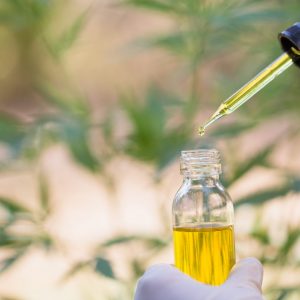 Hemp oil, Medical marijuana products including cannabis leaf,  cbd  and hash oil, alternative medicine